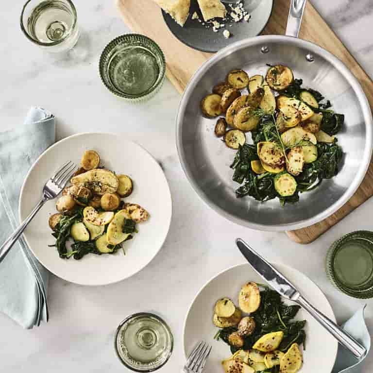 Moss Green Stackable Ribbed Double Old-Fashioned Glass